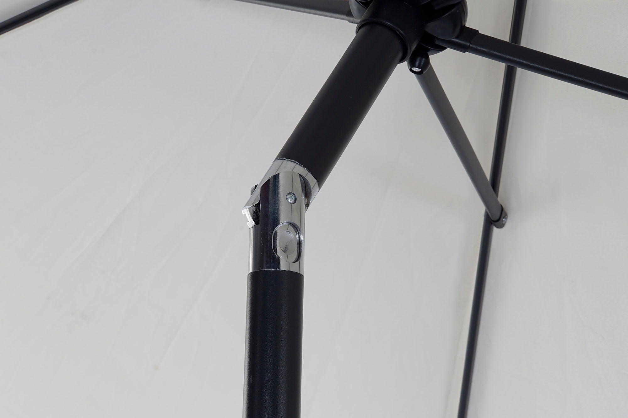 PARASOL ACERO 300X300X250 180 GSM, INCLINABLE - Imagen 5