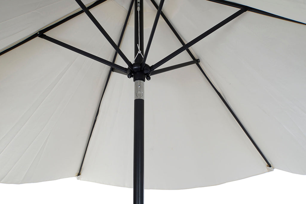 PARASOL ACERO 300X300X250 180 GSM, INCLINABLE - Imagen 6