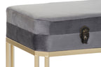 DESCALZADORA SET 2 VELVET METAL 80X40X47