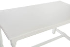 MESA COMEDOR MADERA 180X90X80 BLANCO - Imagen 2