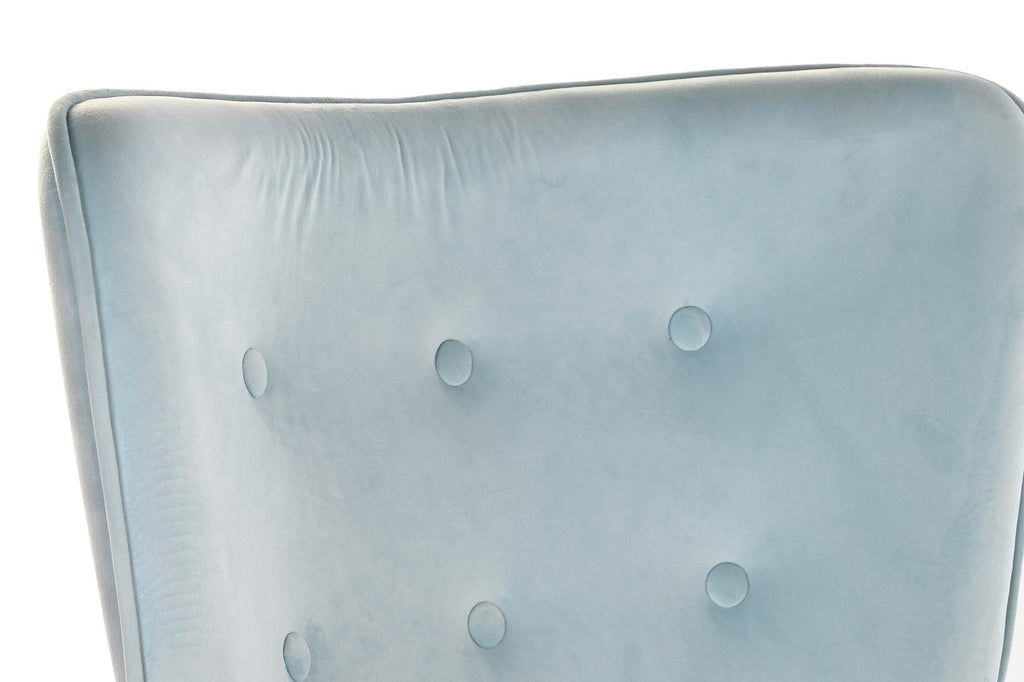 BUTACA POLIESTER MADERA 67X75X96 TERCIOPELO - Imagen 3