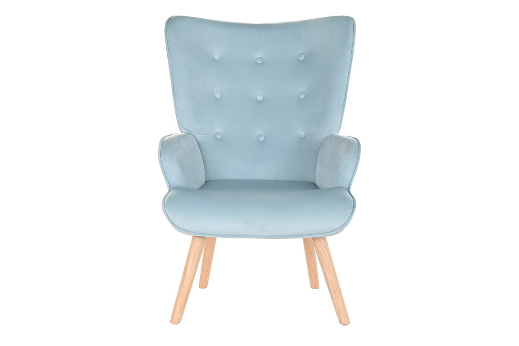 BUTACA POLIESTER MADERA 67X75X96 TERCIOPELO - Imagen 6