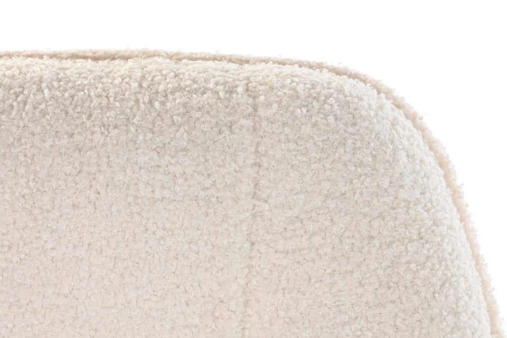 BUTACA POLIESTER MADERA 65X75X96 CREMA - Imagen 5