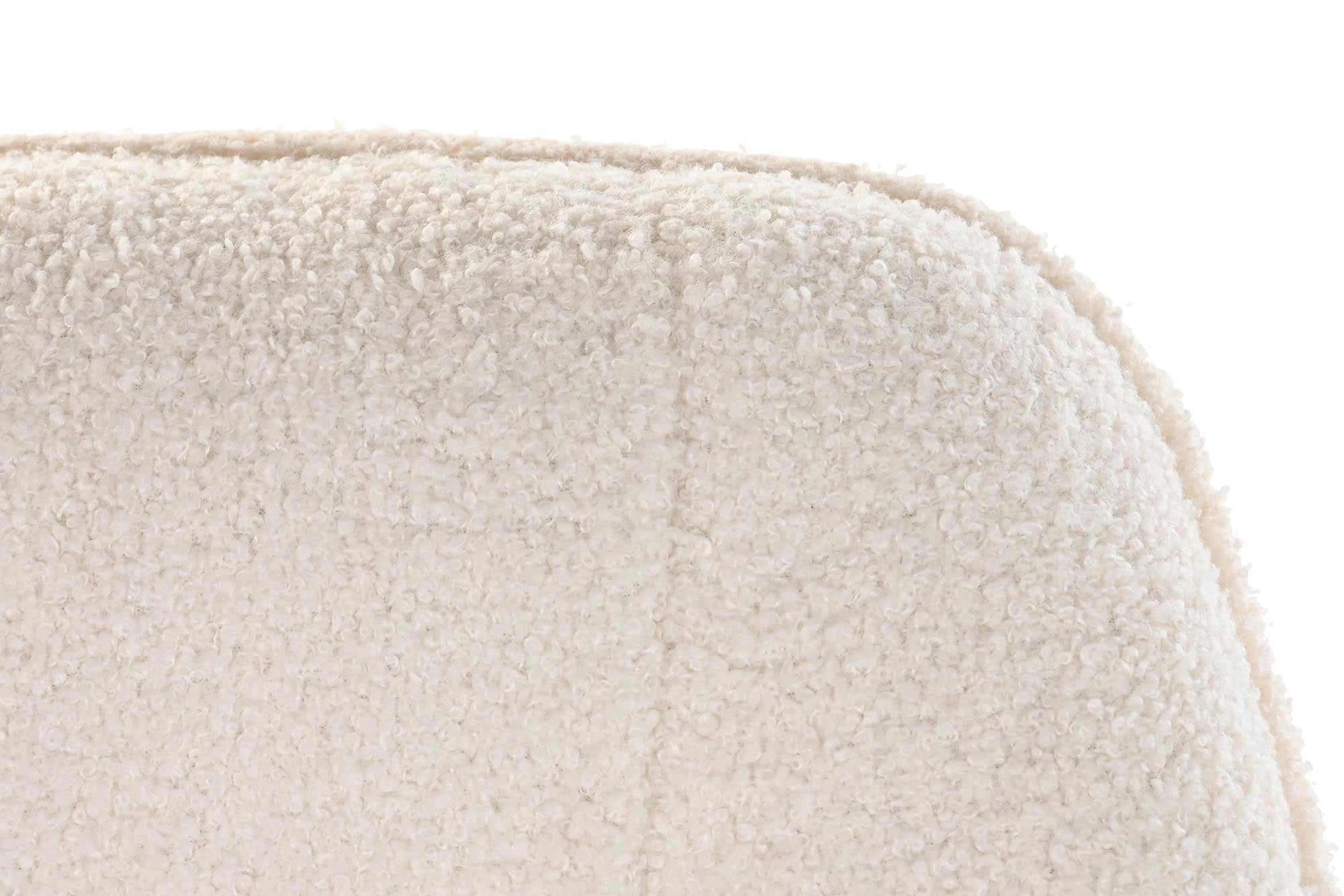 BUTACA POLIESTER MADERA 65X75X96 CREMA - Imagen 5