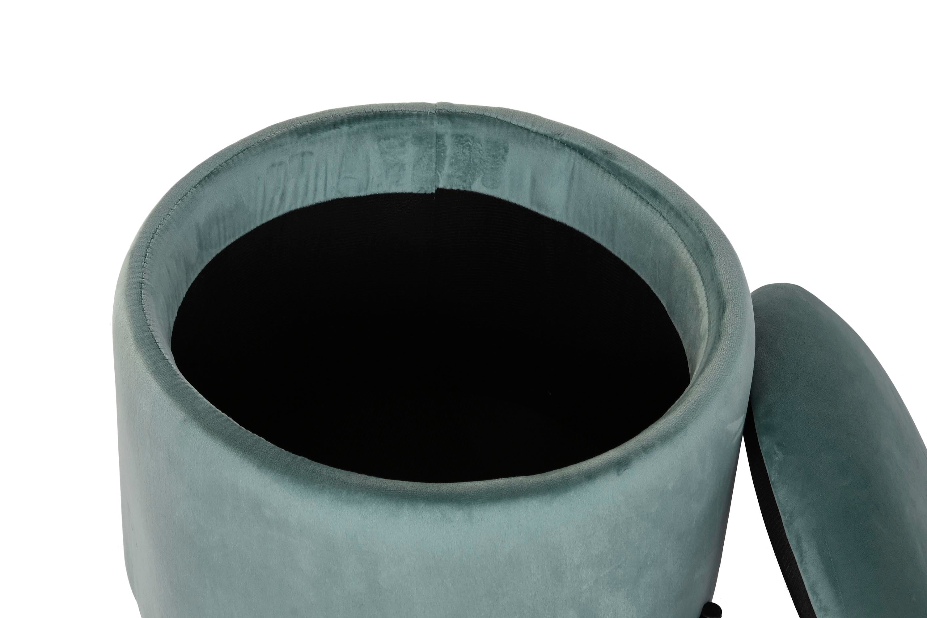 REPOSAPIES POLIESTER METAL 44X44X42 TAPA - Imagen 4