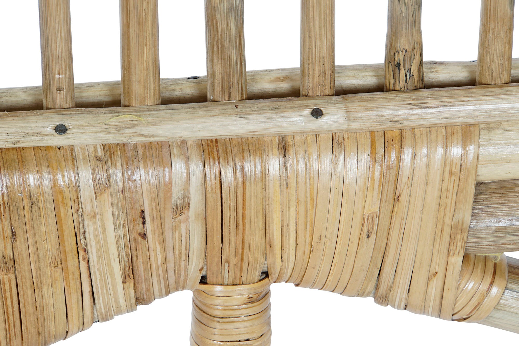 CABECERO CAMA RATAN 180X4X128 PARA CAMA DE 150-180 - Imagen 4