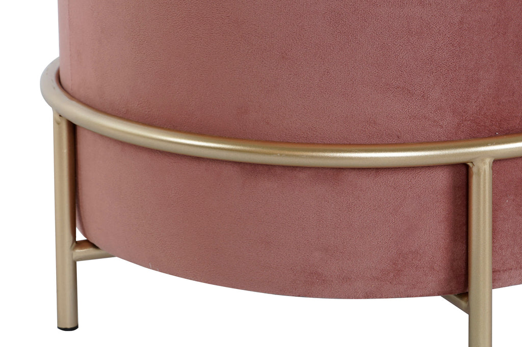 REPOSAPIES POLIESTER METAL 48X48X47 TERCIOPELO - Imagen 4