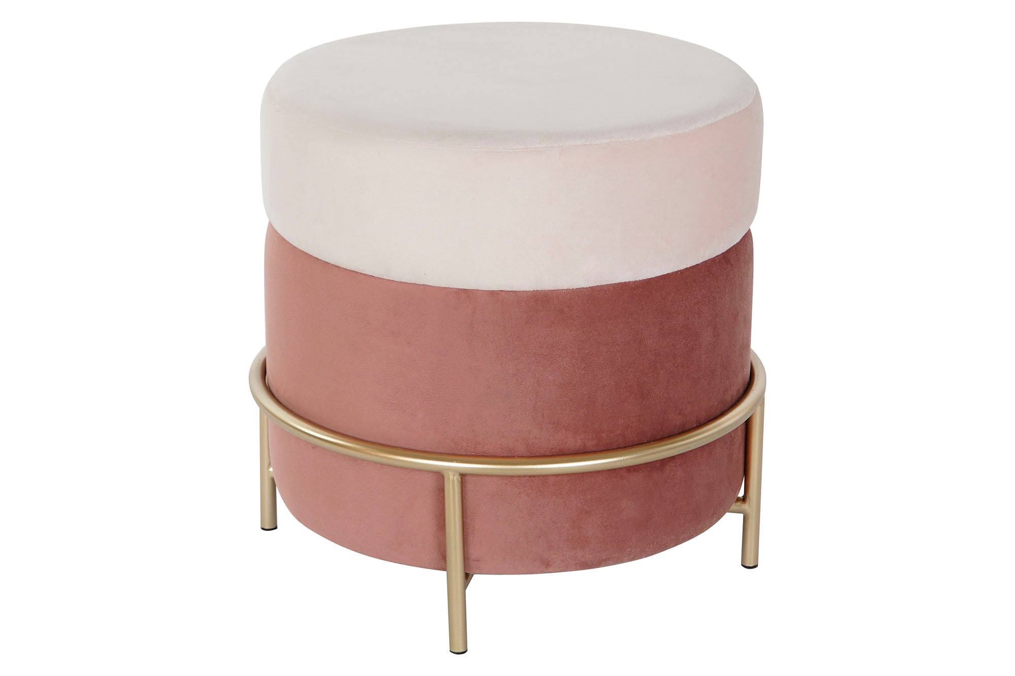 REPOSAPIES POLIESTER METAL 48X48X47 TERCIOPELO - Imagen 1