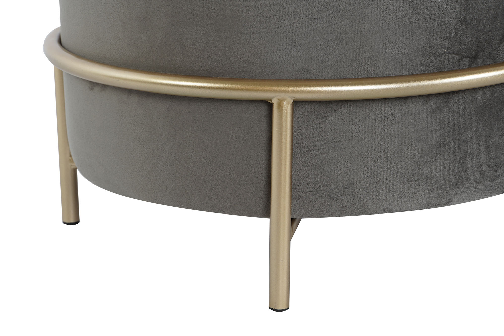 REPOSAPIES POLIESTER METAL 48X48X46 MARRON - Imagen 4