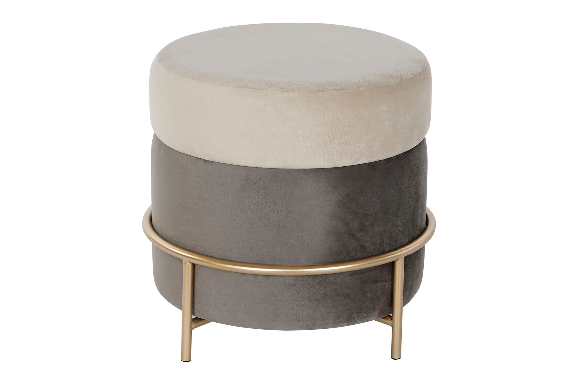 REPOSAPIES POLIESTER METAL 48X48X46 MARRON - Imagen 1