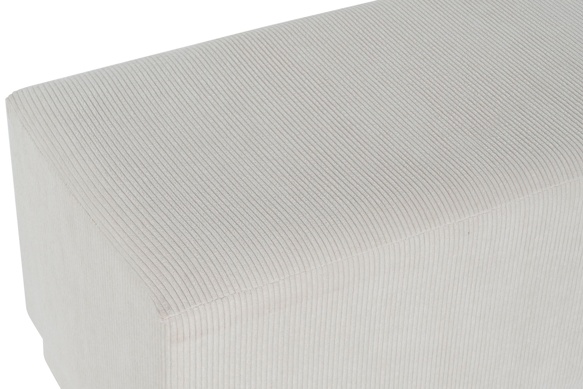 DESCALZADORA POLIESTER MDF 100X40X40 BEIGE - Imagen 2