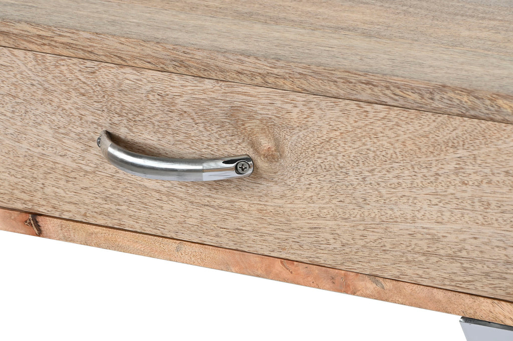 CONSOLA SET 3 MANGO 110X41,5X76 CON 2 MESITAS AUXI - Imagen 5