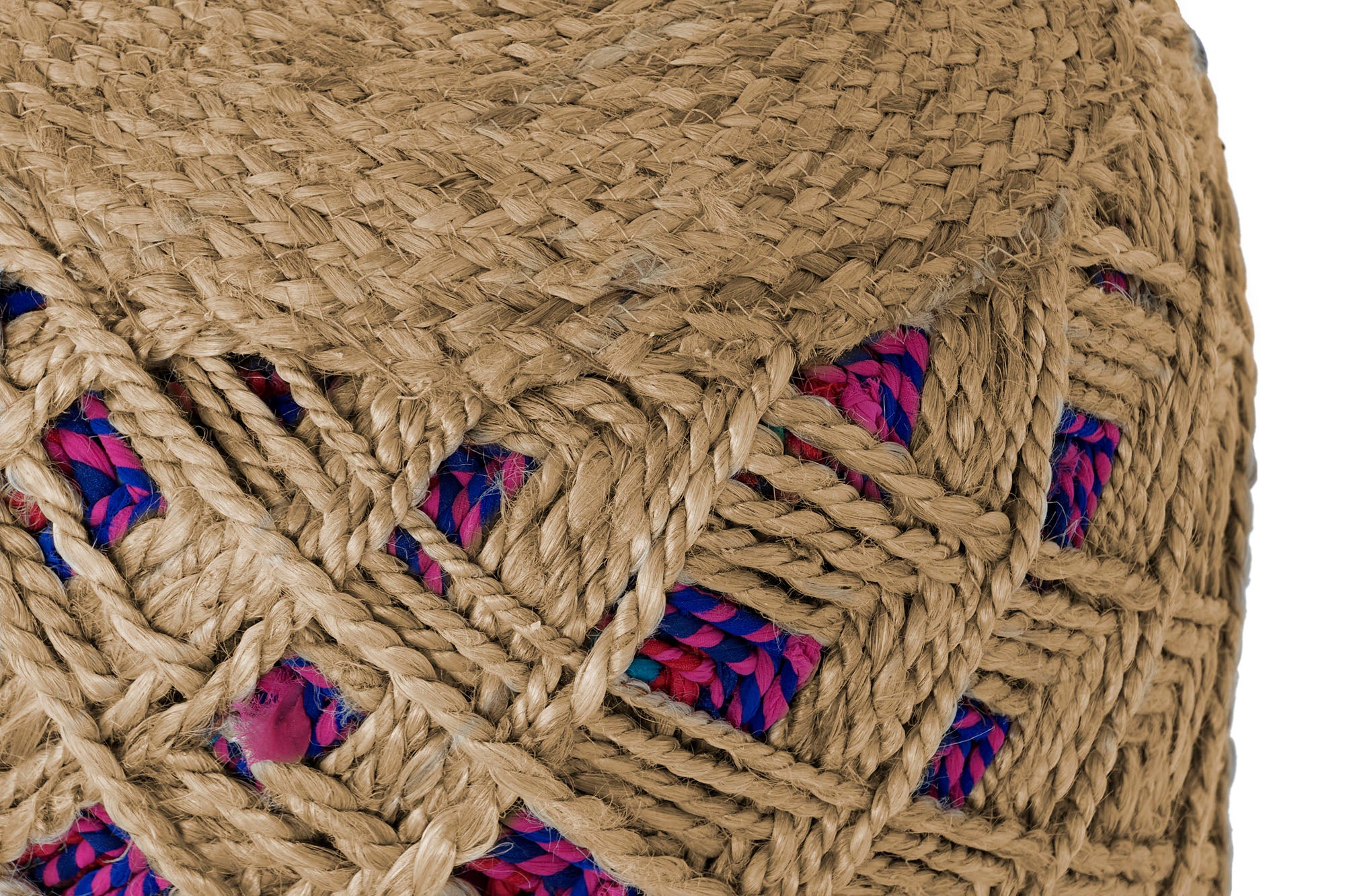 REPOSAPIES YUTE 40X40X45 MULTICOLOR - Imagen 3