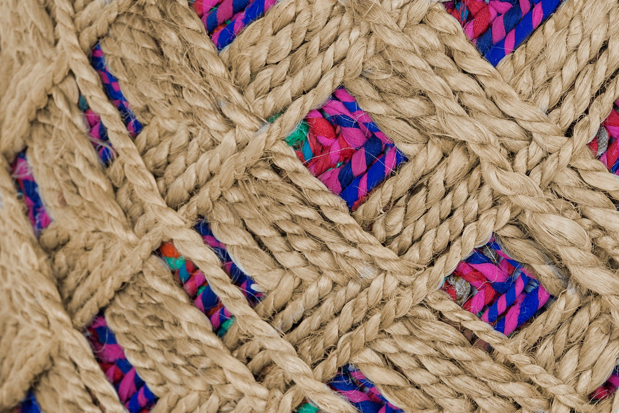 REPOSAPIES YUTE 40X40X45 MULTICOLOR - Imagen 4