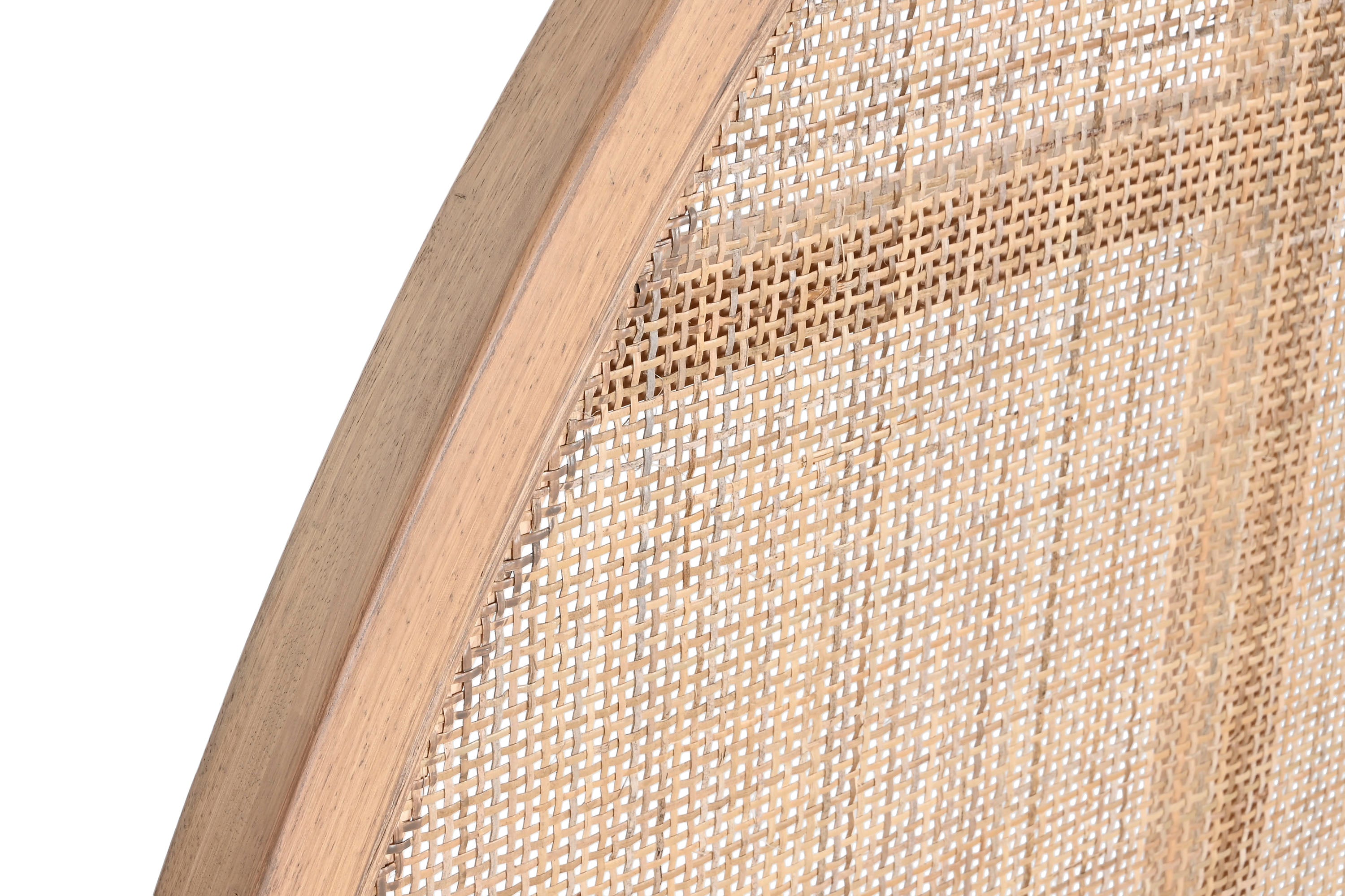 CABECERO CAMA RUBBERWOOD RATAN 180X3,5X120 NATURAL - Imagen 2