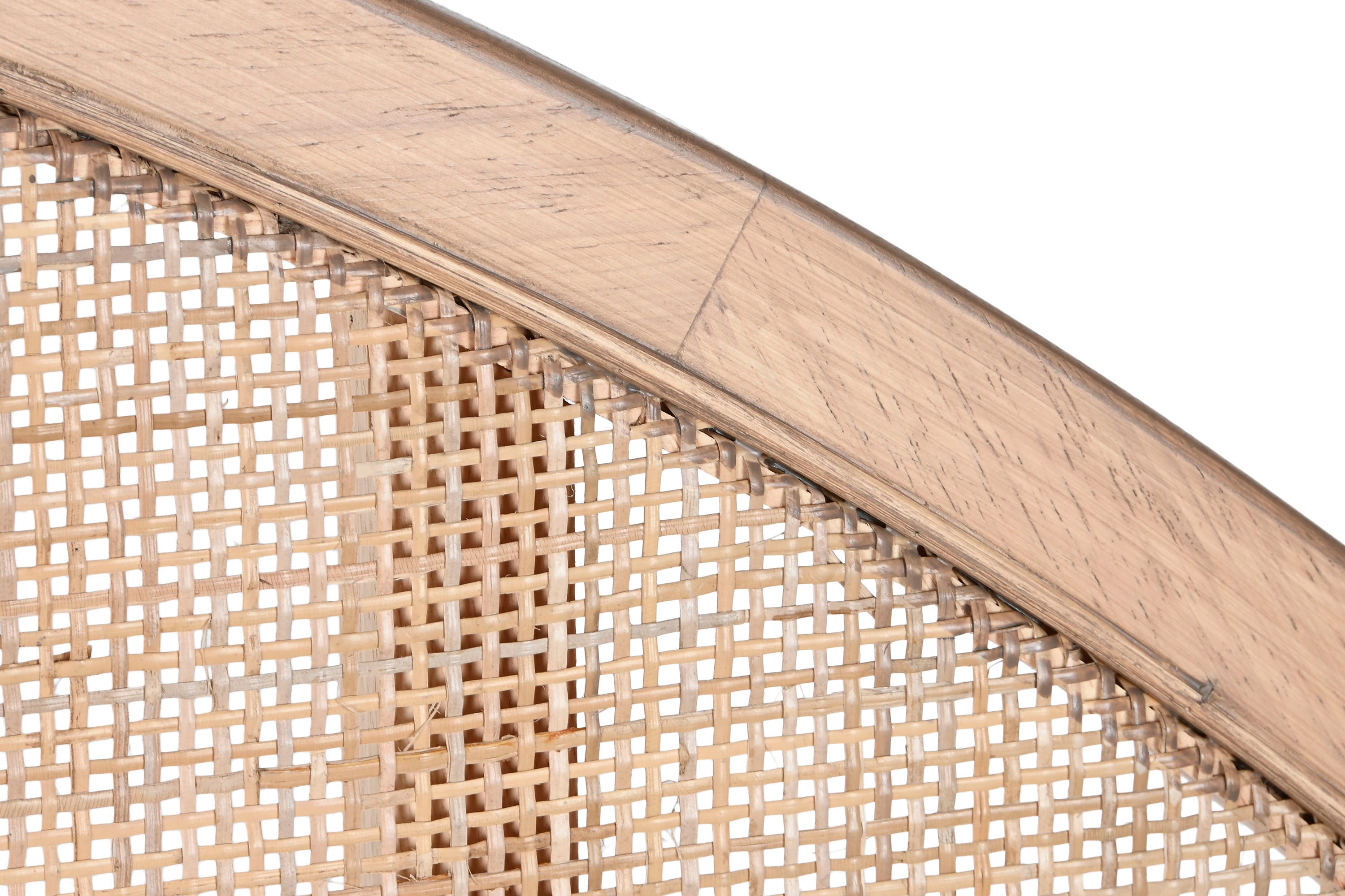 CABECERO CAMA RUBBERWOOD RATAN 180X3,5X120 NATURAL - Imagen 3