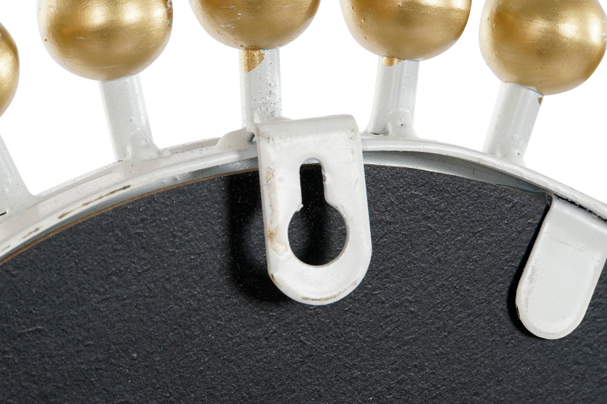 ESPEJO METAL CRISTAL 80X2,5X80 BLANCO - Imagen 5