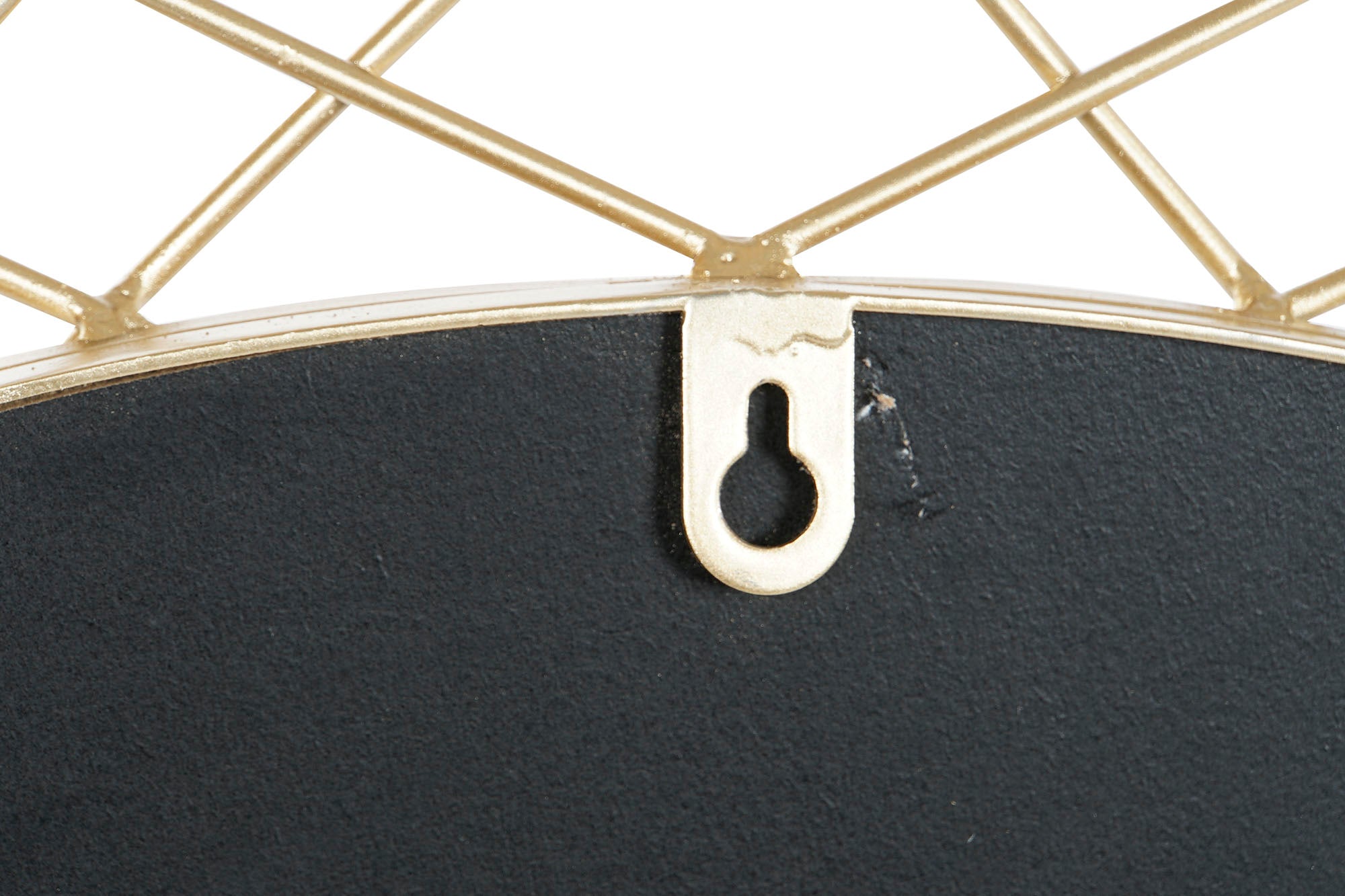 ESPEJO METAL CRISTAL 80X2,5X80 DORADO - Imagen 4