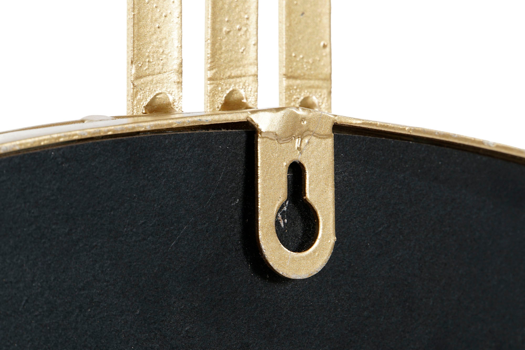 ESPEJO METAL CRISTAL 85X2X85 DORADO - Imagen 4