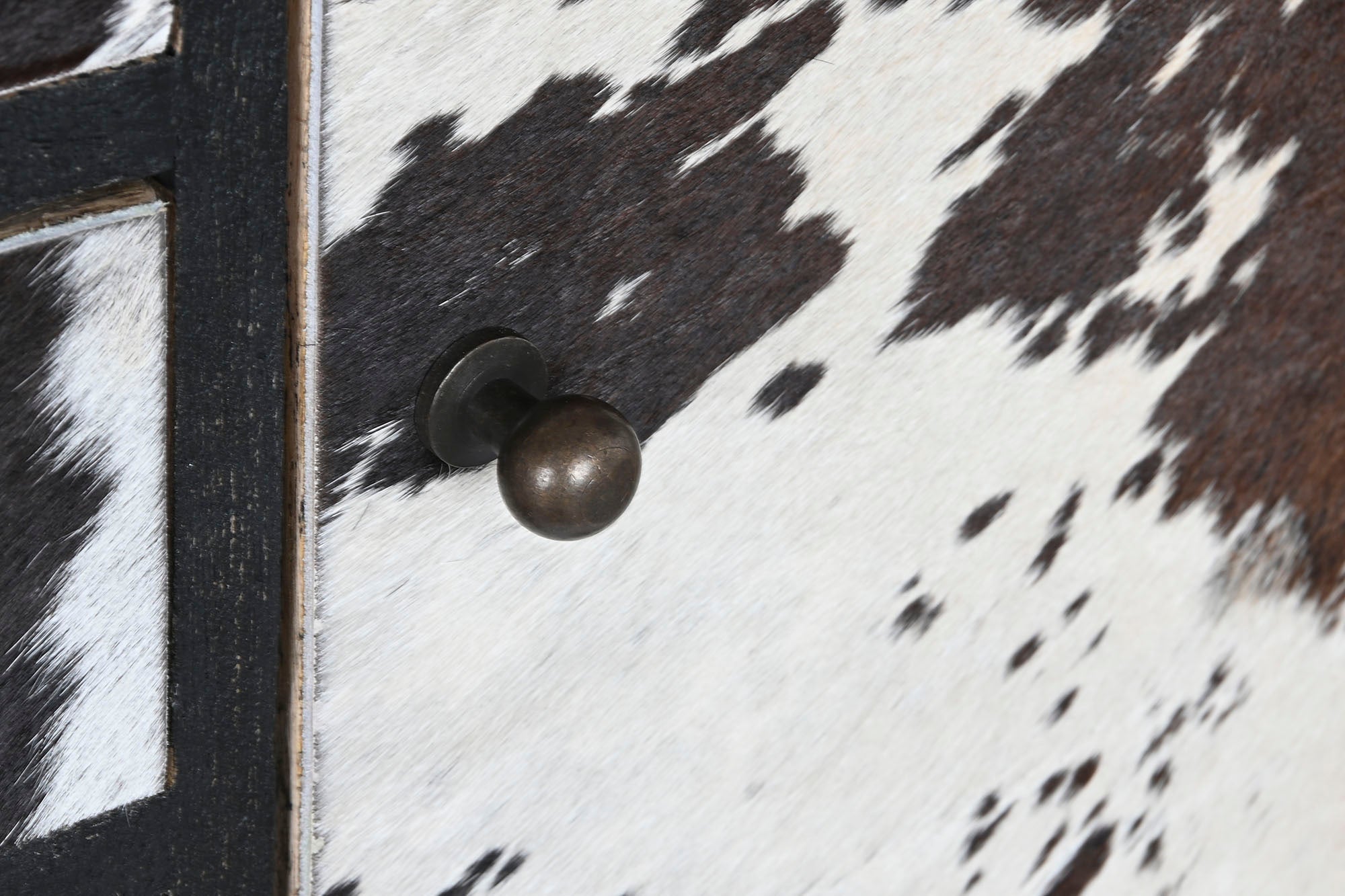 CONSOLA MANGO PIEL 135X40X94 VACA - Imagen 5