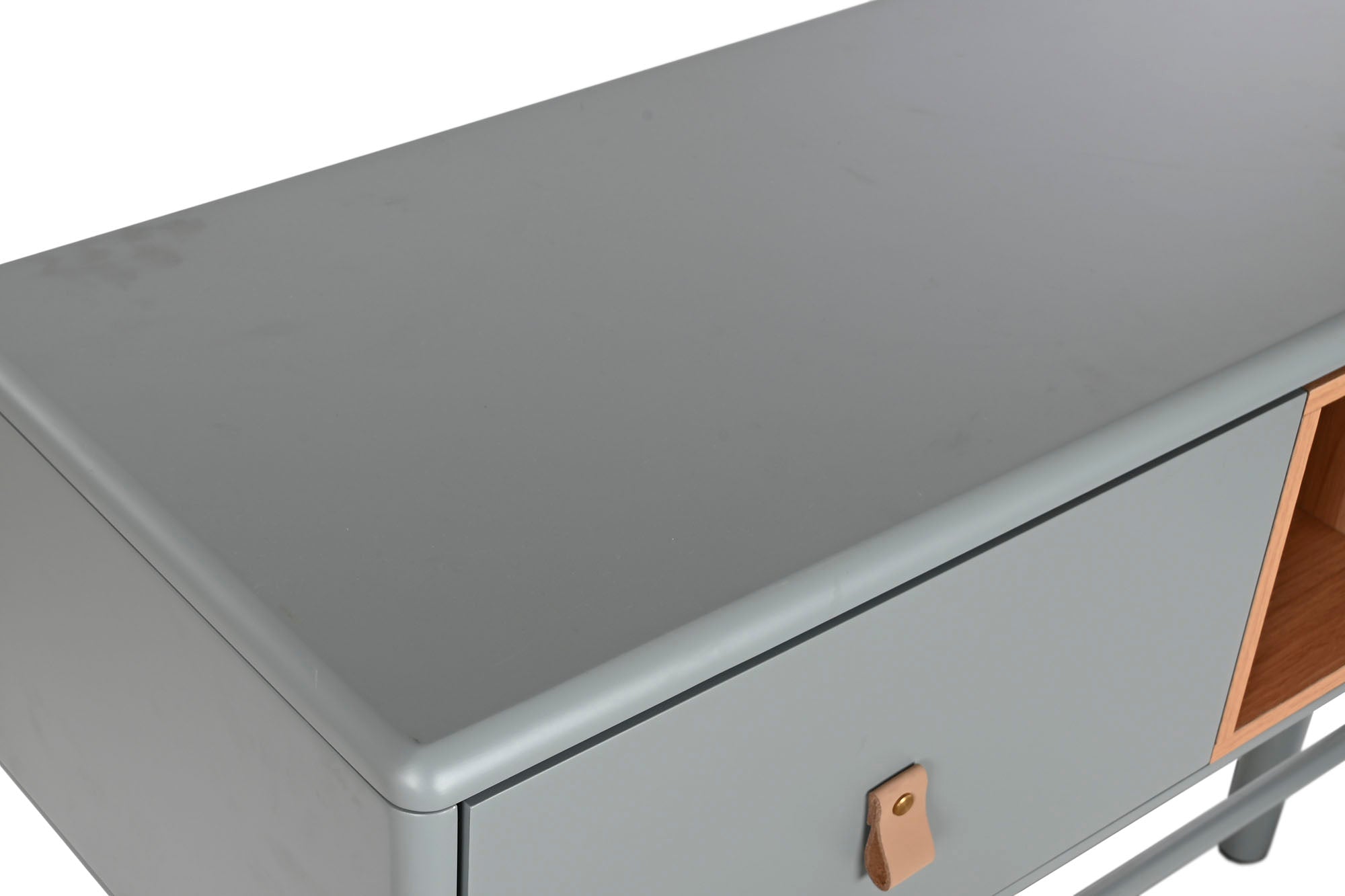 CONSOLA MDF PU 120X35X90 GRIS - Imagen 2