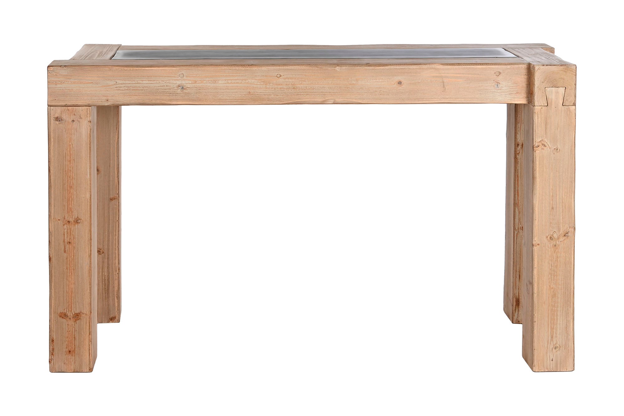 CONSOLA ABETO MDF 155X45X90,5 NATURAL - Imagen 6