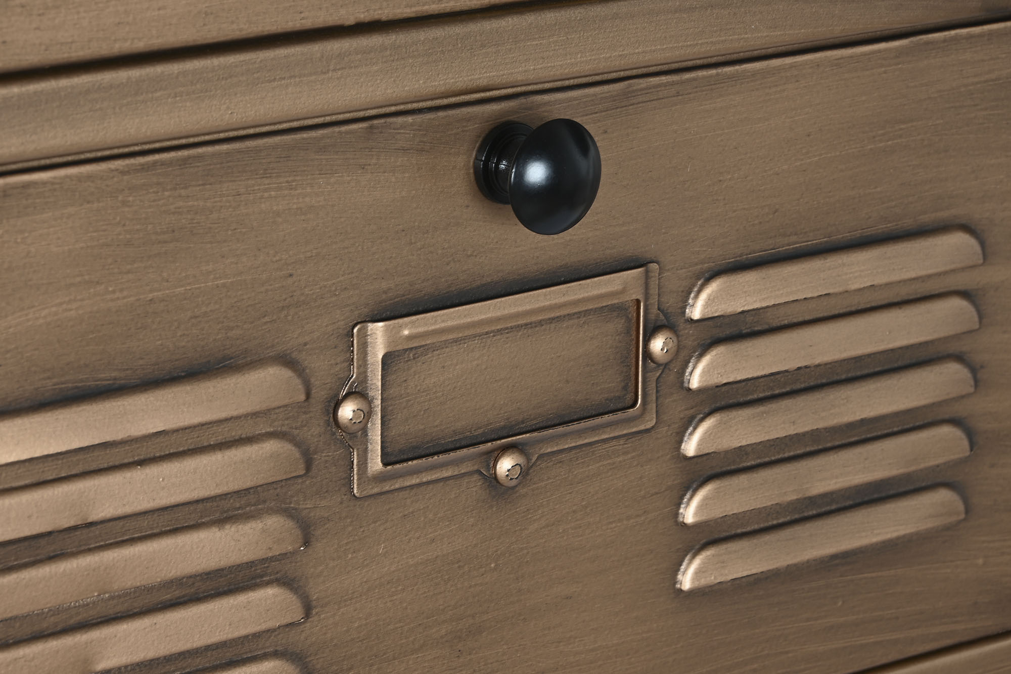 CAJONERA METAL 40X34X139 TAQUILLA DORADO - Imagen 3