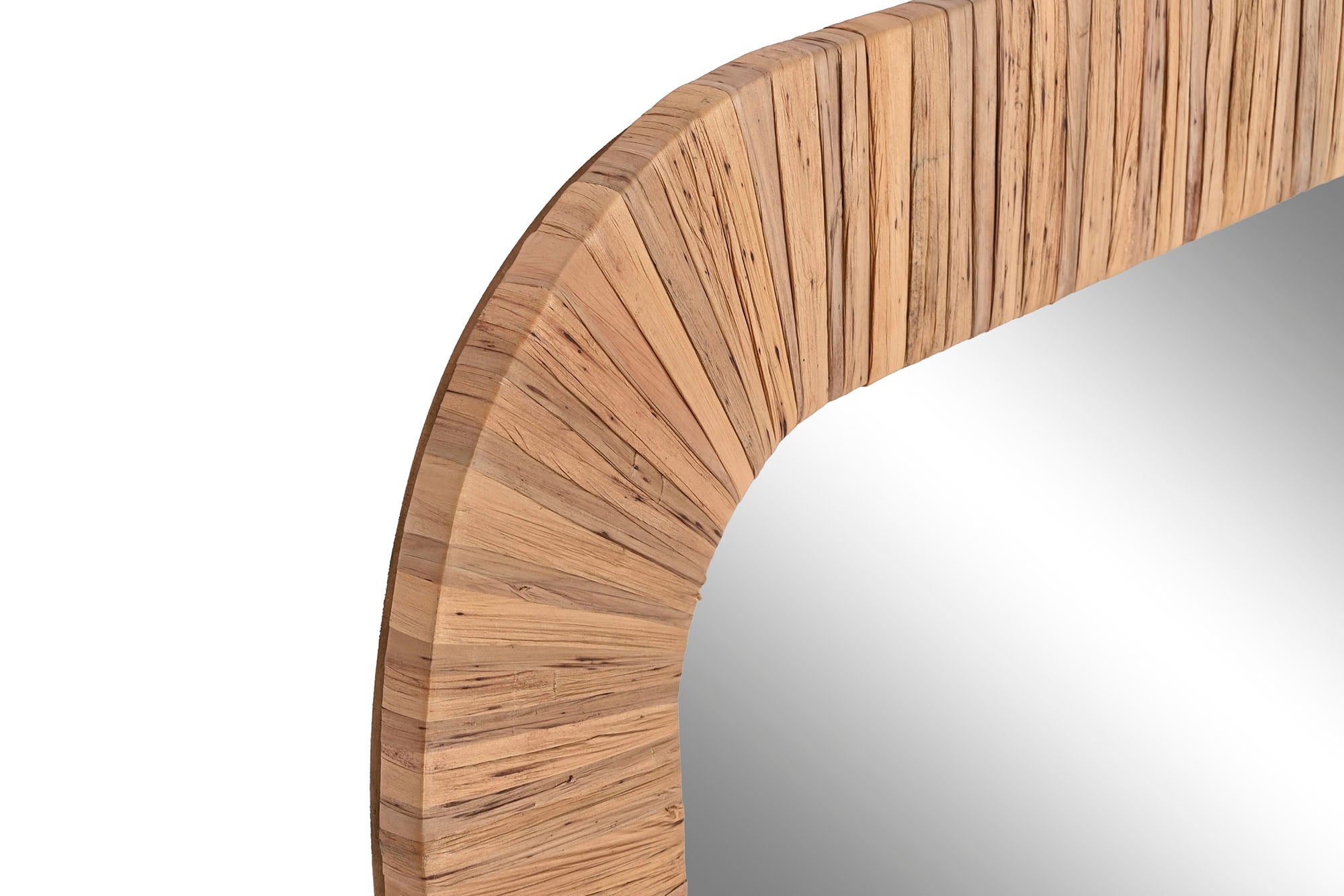 ESPEJO ABETO FIBRA 70X3X100 NATURAL NATURAL - Imagen 2
