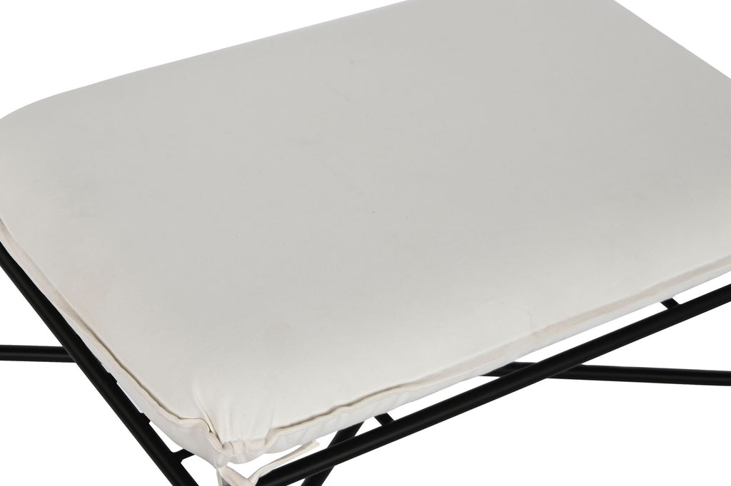 REPOSAPIES METAL POLIESTER 70X45X43 NEGRO - Imagen 3