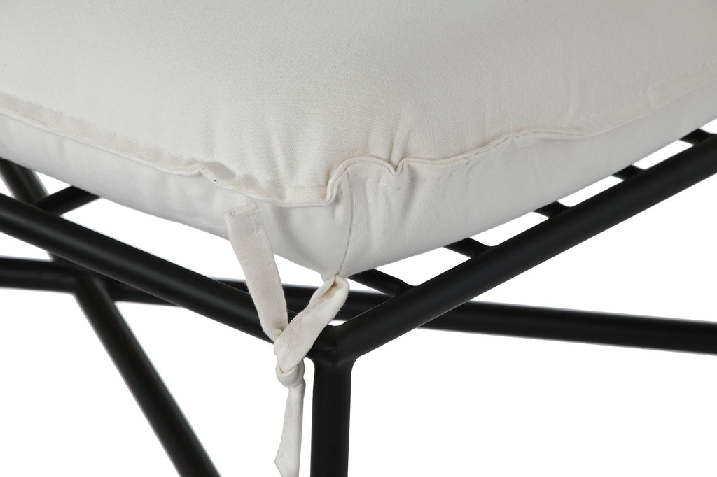 REPOSAPIES METAL POLIESTER 70X45X43 NEGRO - Imagen 5