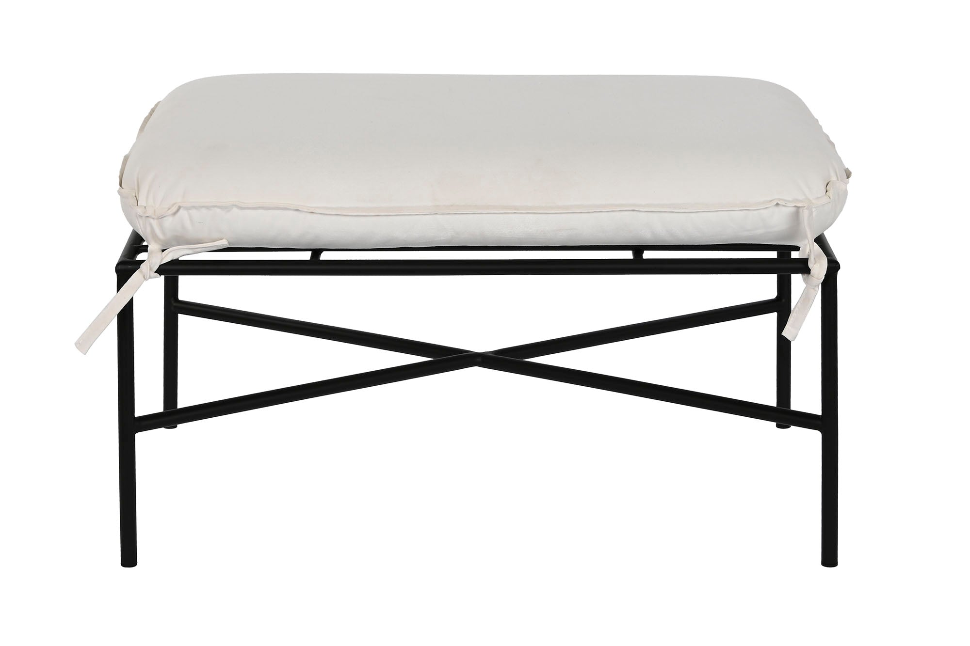 REPOSAPIES METAL POLIESTER 70X45X43 NEGRO - Imagen 1