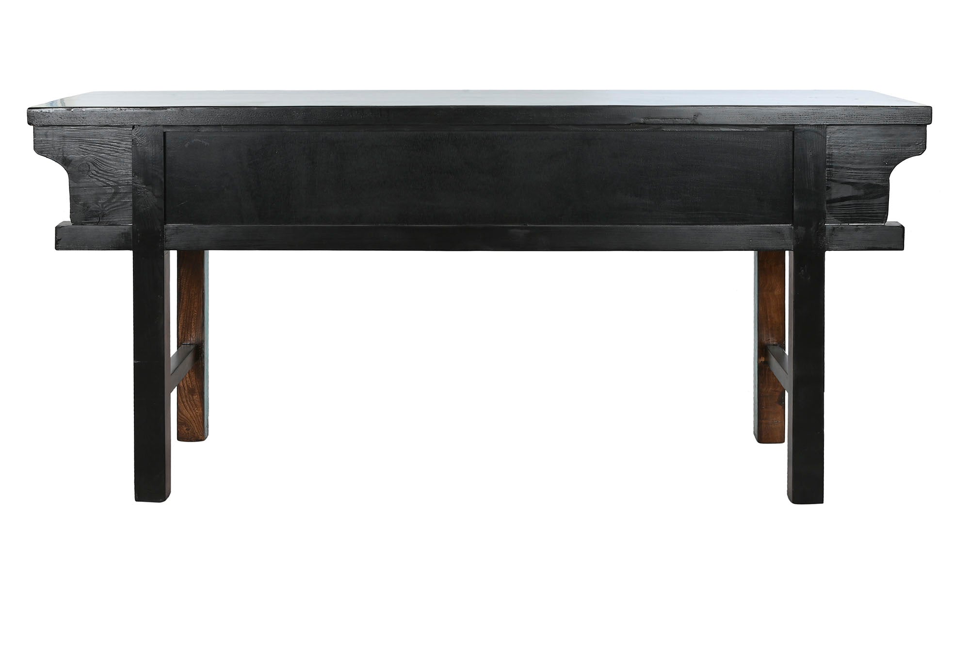 CONSOLA OLMO MACIZO 170X49X88 DECAPE TURQUESA - Imagen 3