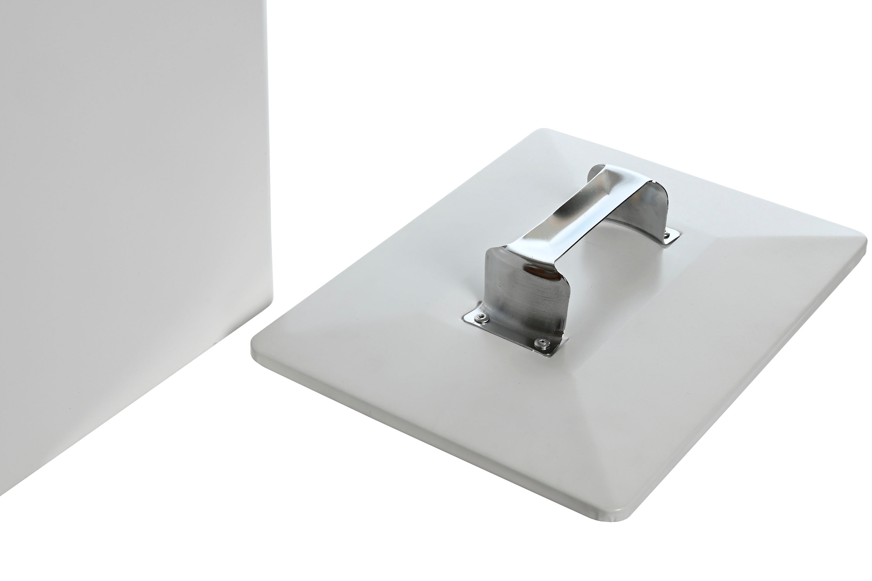 NEVERA METAL PVC 32X24X43 17 LITROS BLANCO - Imagen 3