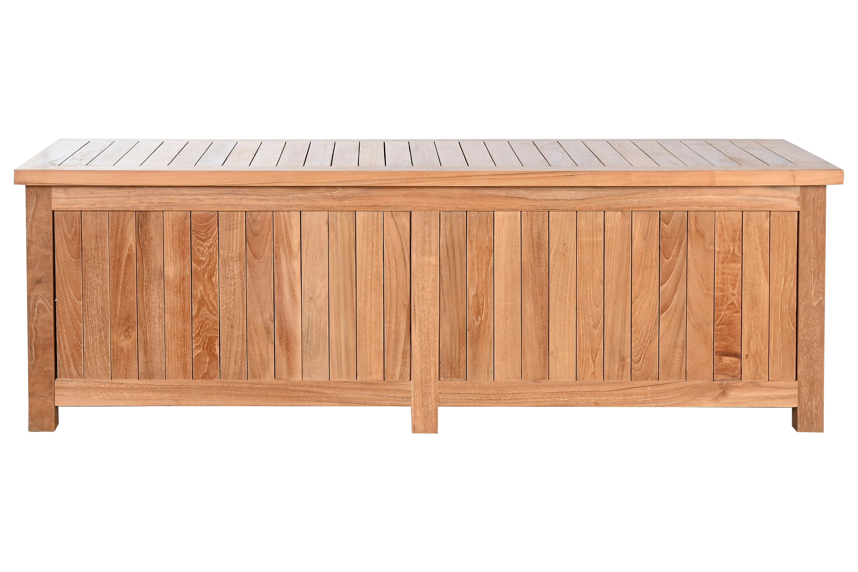 BAUL TECA 150X55X50 57,00 NATURAL MARRON - Imagen 3