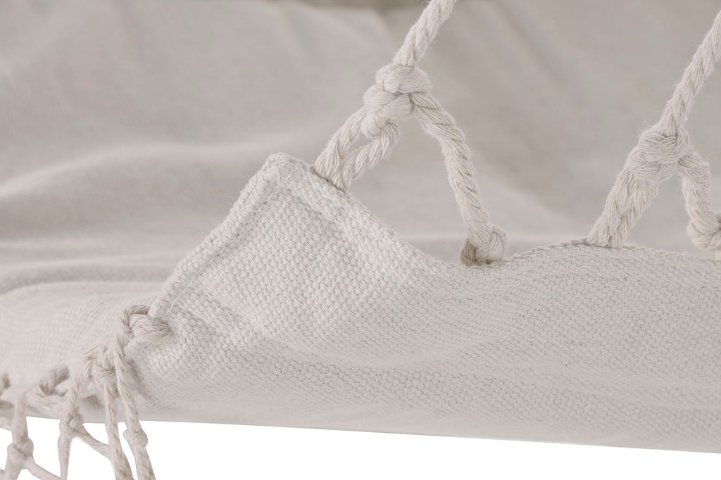 SILLA COLGANTE ALGODON ABETO 90X50X130 BLANCO - Imagen 5