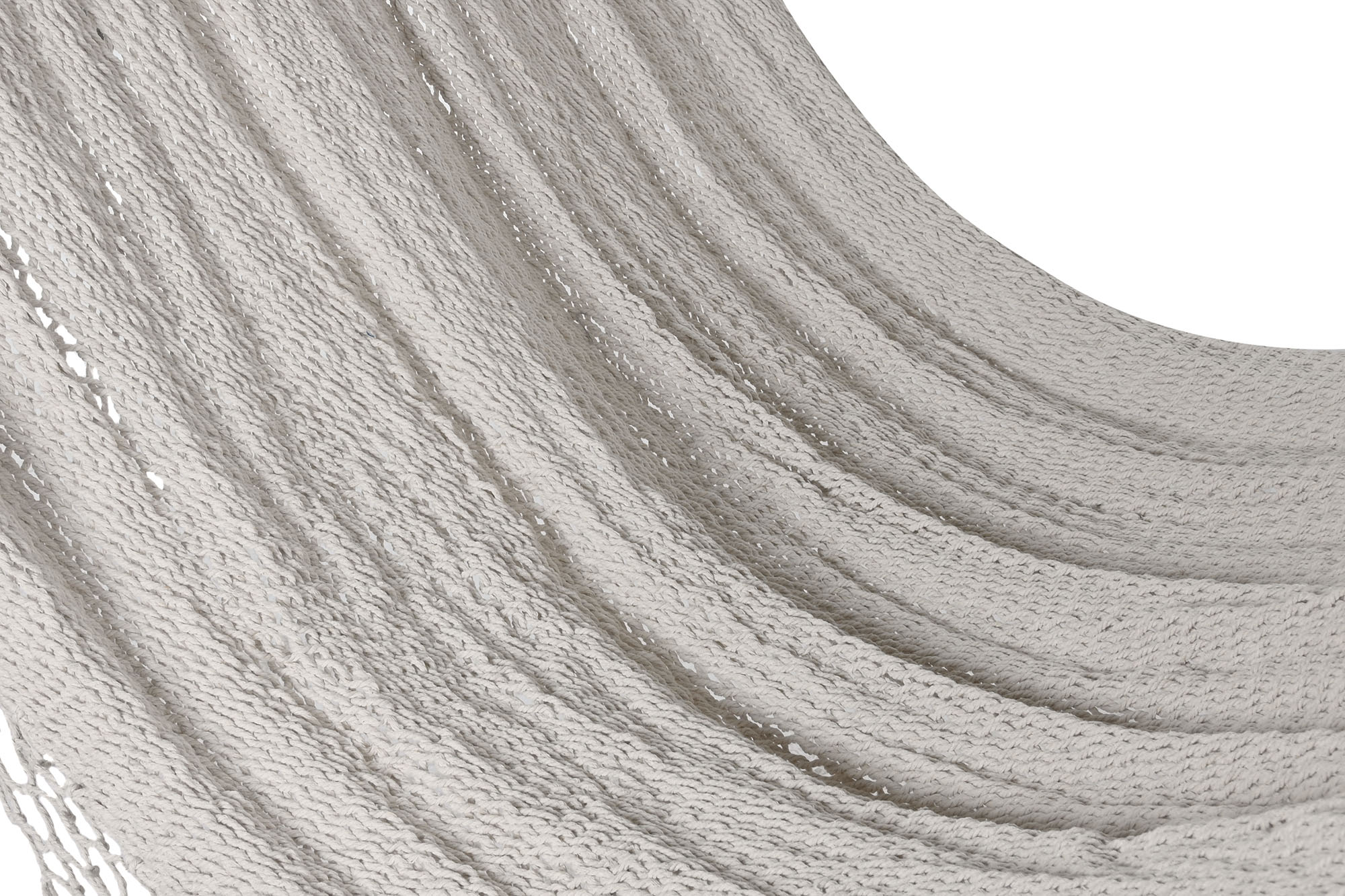 HAMACA ALGODON 100X200X5 BLANCO - Imagen 2
