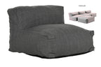 SILLON POLIESTER 90X87X65 MODULAR GRIS - Imagen 1