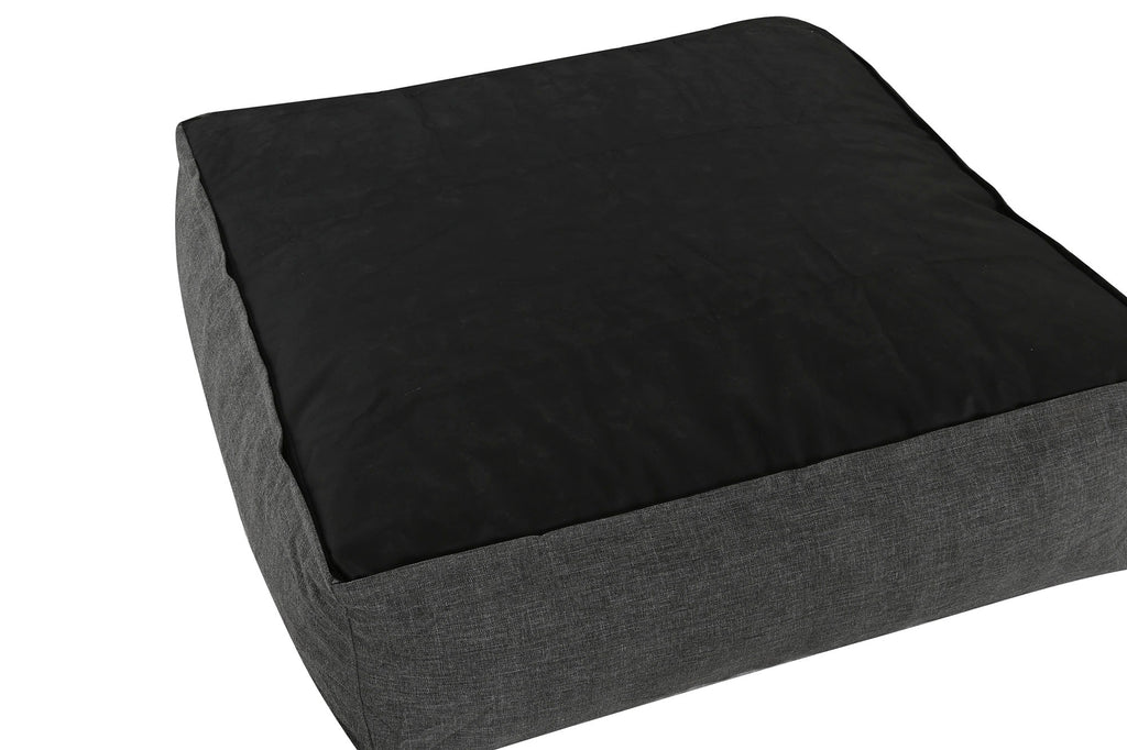 POUF POLIESTER 87X87X32 MODULAR GRIS - Imagen 5