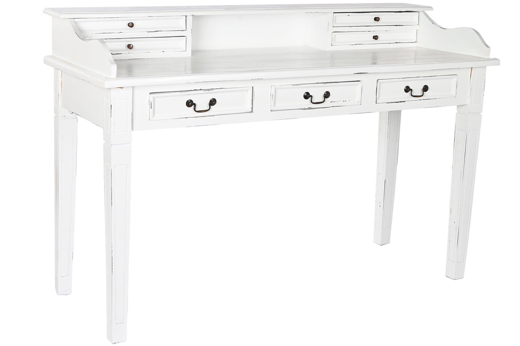 ESCRITORIO CAOBILLA 150X57X100 BLANCO ROTO - Imagen 3