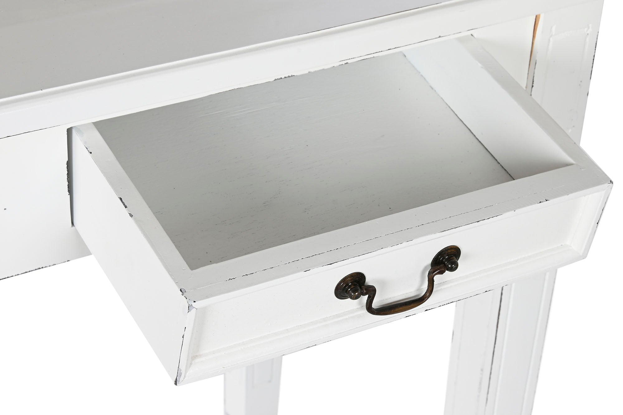 ESCRITORIO CAOBILLA 150X57X100 BLANCO ROTO - Imagen 4