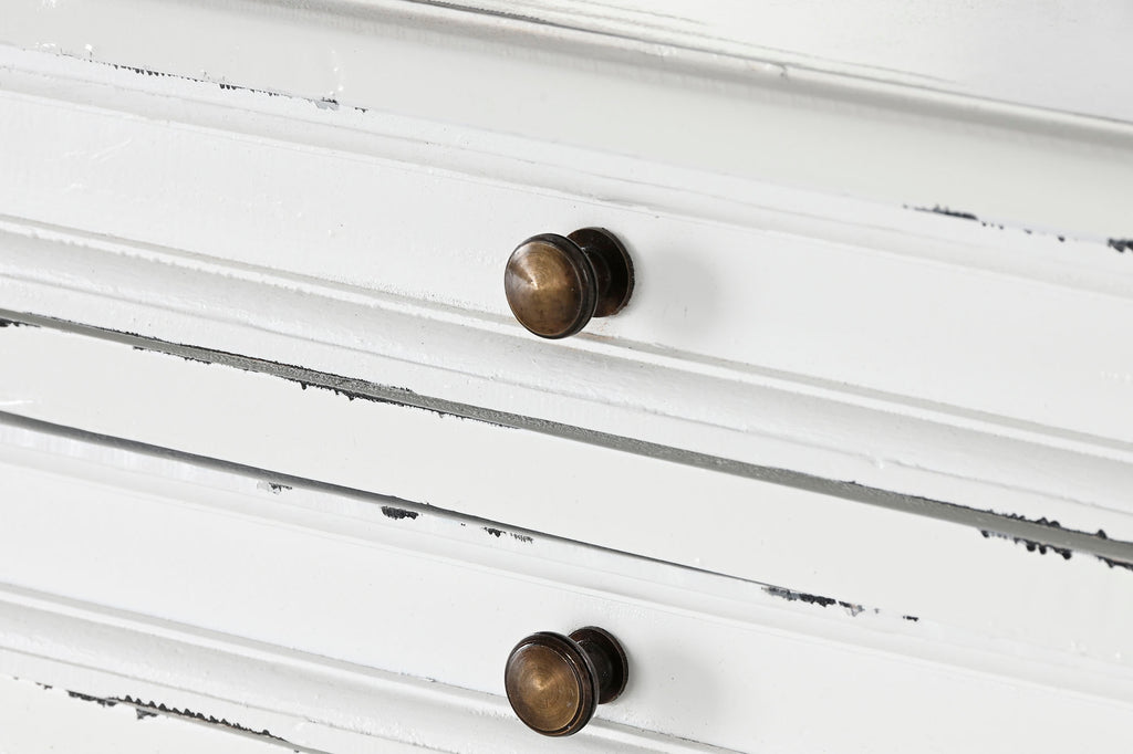 ESCRITORIO CAOBILLA 150X57X100 BLANCO ROTO - Imagen 6