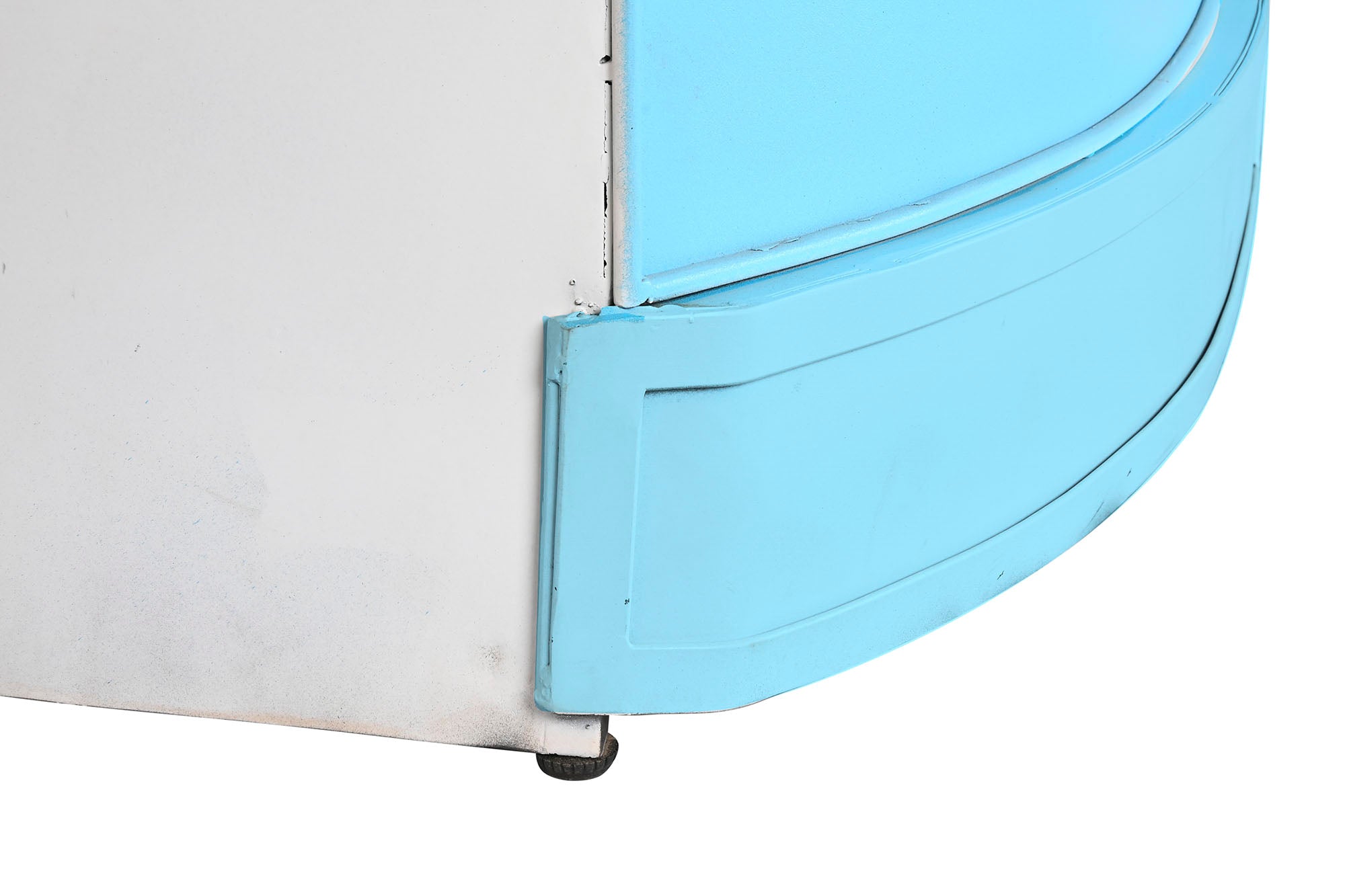 MUEBLE BAR HIERRO MANGO 157X52X90 FOCOS TURQUESA - Imagen 6