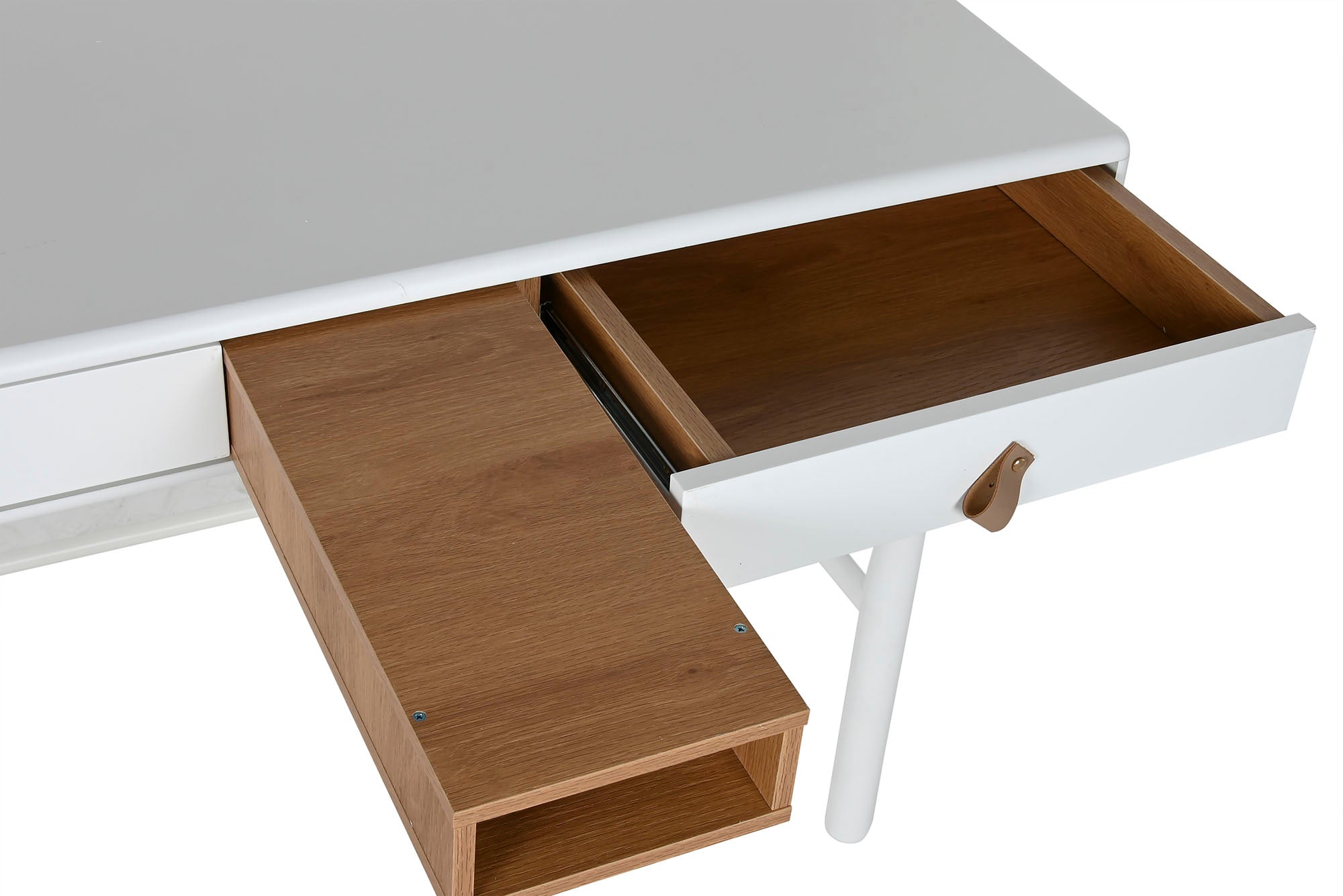 CONSOLA MDF PU 120X35X90 BLANCO - Imagen 4