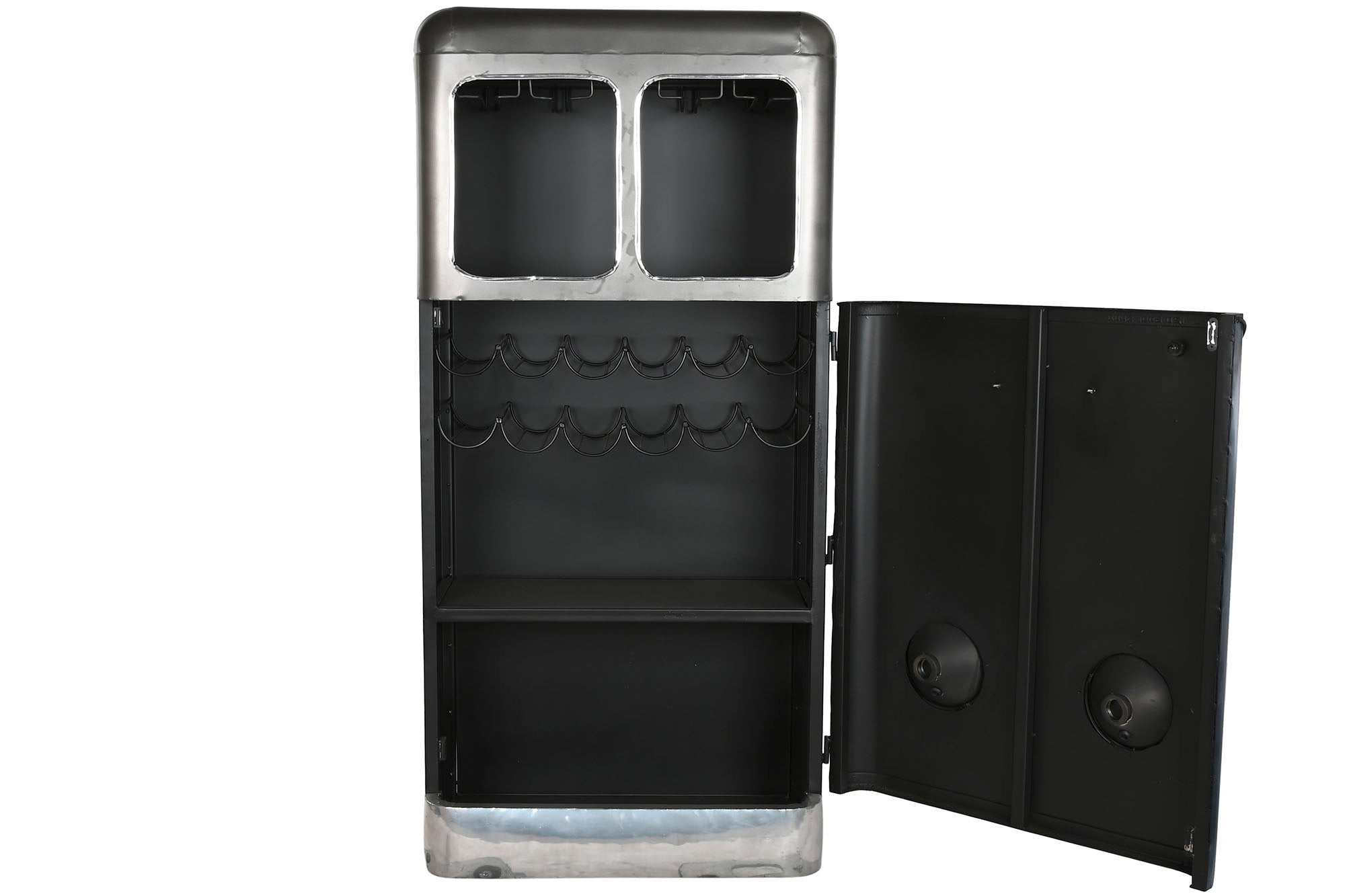 BOTELLERO METAL 71X43X152 FURGONETA AZUL - Imagen 2