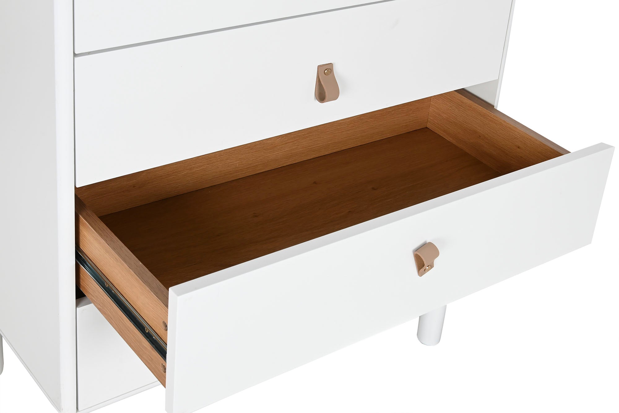 CHIFONIER MDF PU 80X40X117 BLANCO - Imagen 4