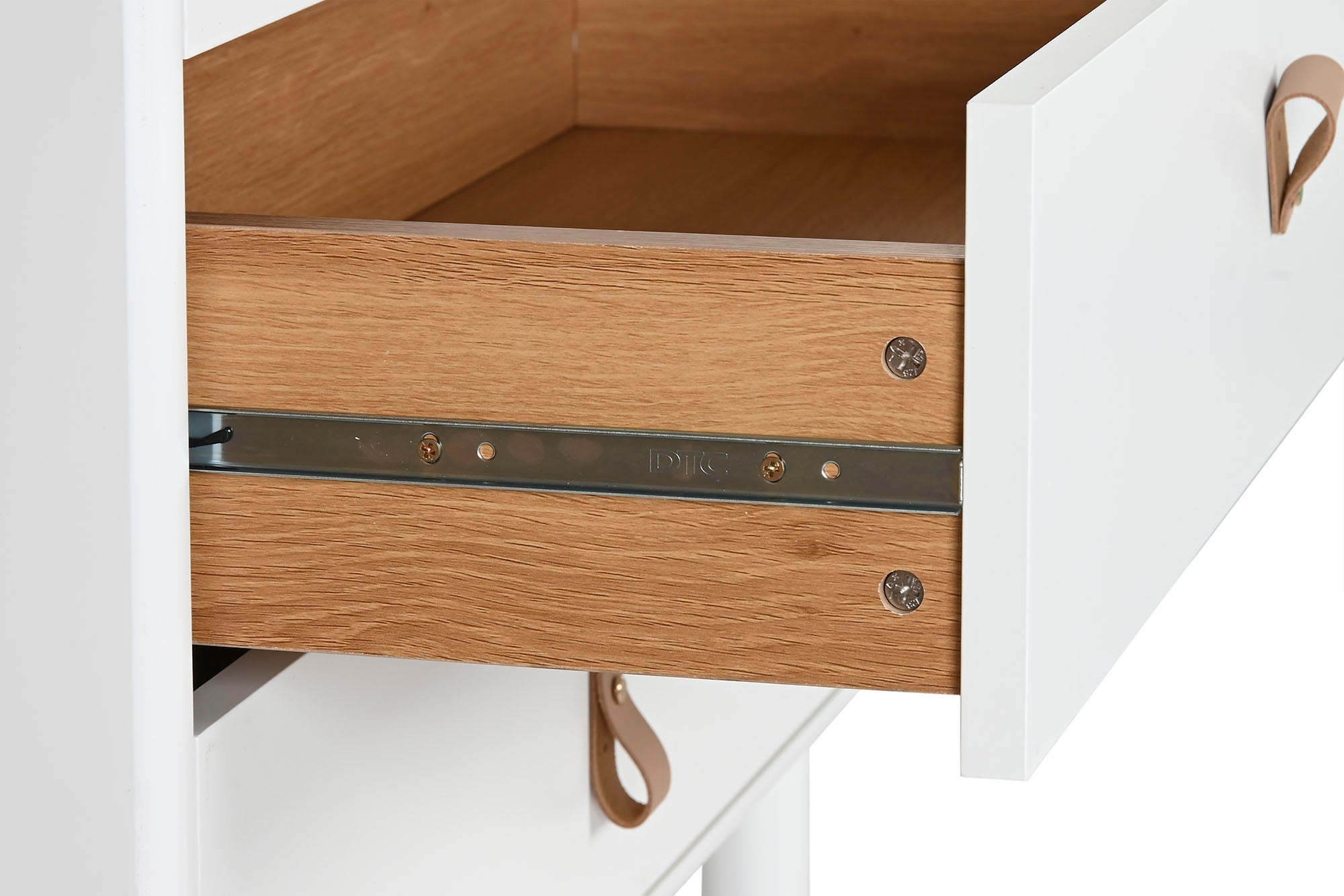 CHIFONIER MDF PU 80X40X117 BLANCO - Imagen 5