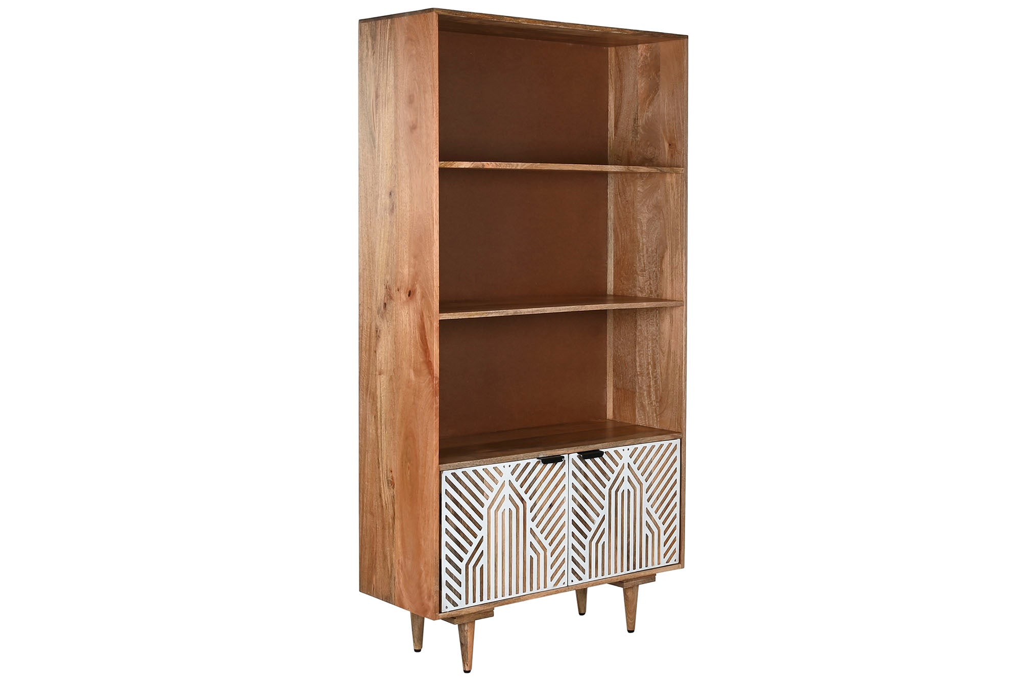 ESTANTERIA MANGO 90X35X174 BLANCO - Imagen 1