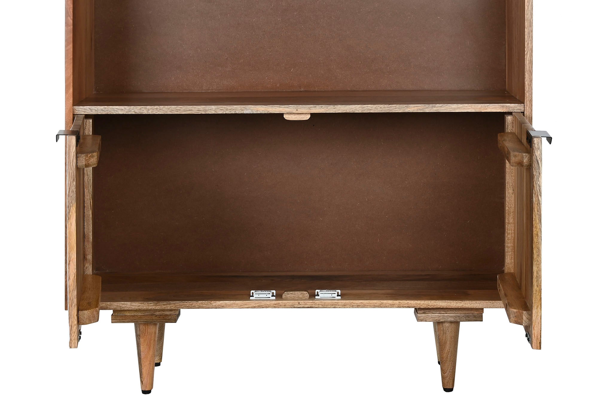 ESTANTERIA MANGO 90X35X174 BLANCO - Imagen 4