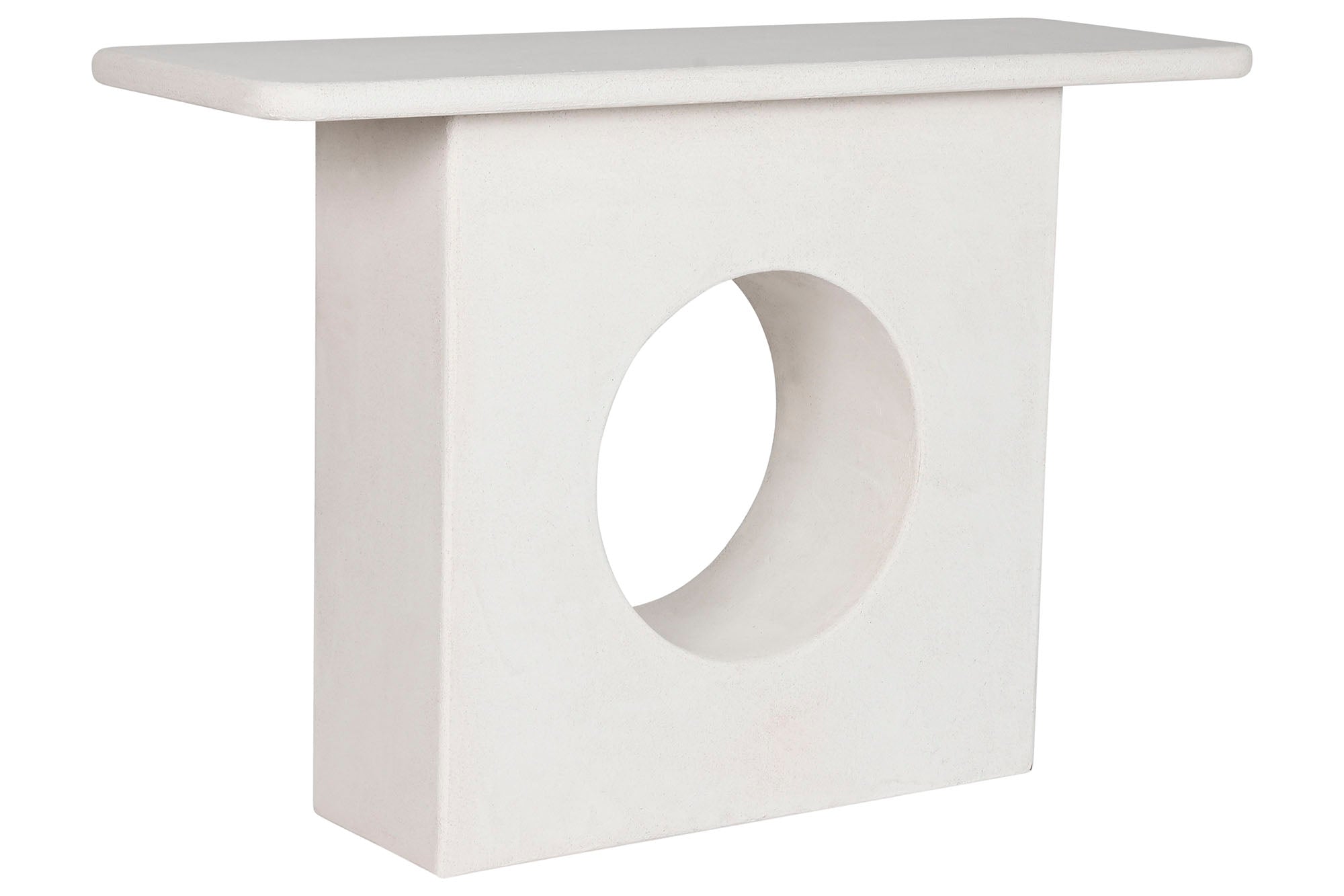 CONSOLA ABETO MDF 120X40X80 BLANCO - Imagen 2