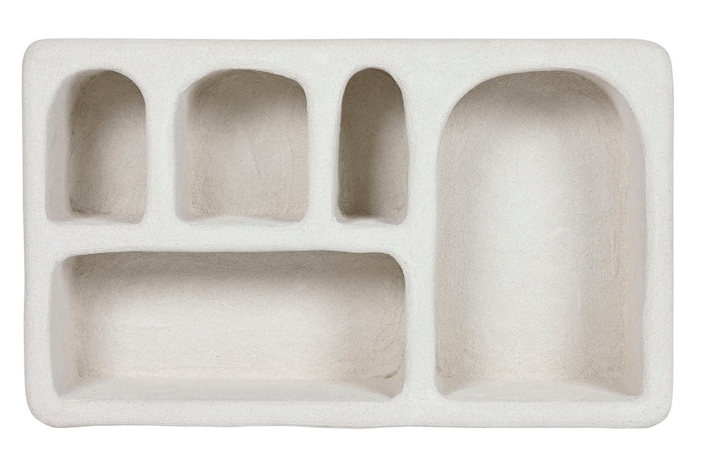 ESTANTERIA PARED ABETO MDF 80X18X48 BLANCO - Imagen 1